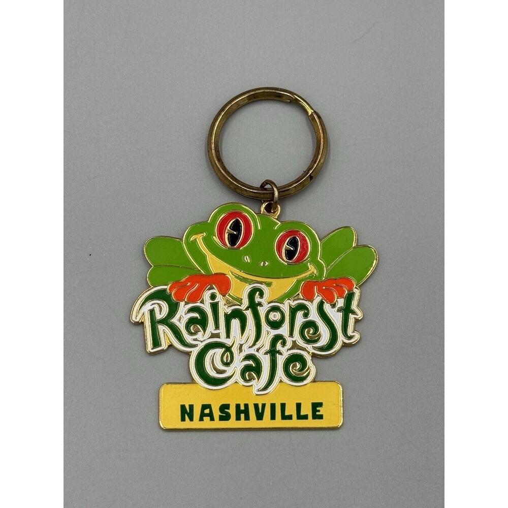 Vintage‎ 1999 Rainforest Cafe Keychain Nashville